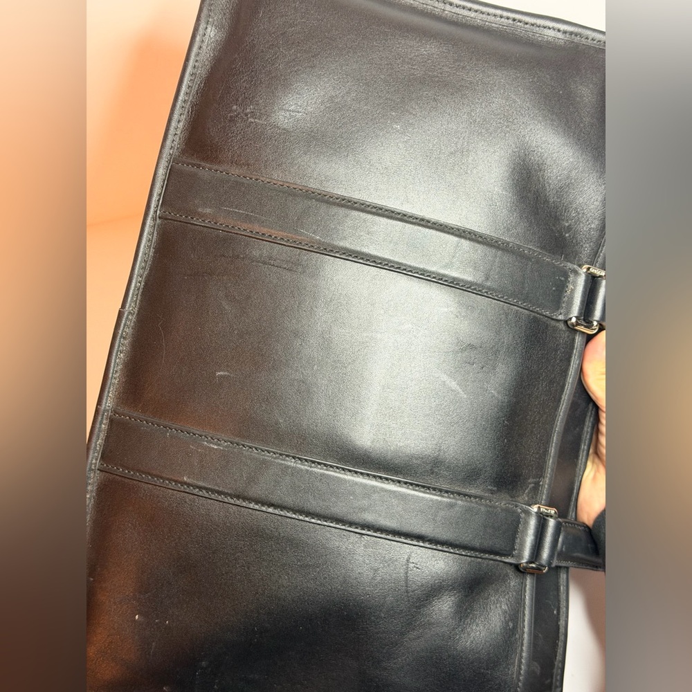 Coach Lexington Embassy Black Leather Briefcase - Picture 8 of 15